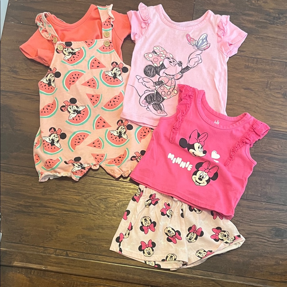 Bundle of 3 Disney Minnie Mouse Sets
